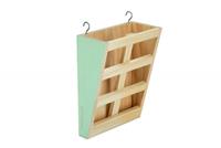 Beeztees houten hooiruif rima - knaagdier - hout - 20x15x8cm