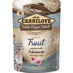 CARNILOVE POUCH TROUT 24X85 GR