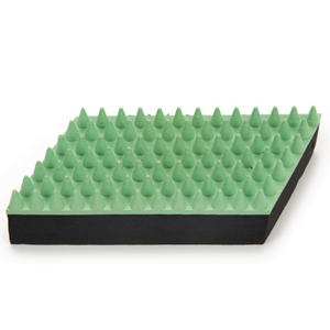 Beeztees Massageborstel Rubber 13cm Mint