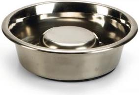 Beeztees anti schrokbak voor standaard - Hondenvoerbak - RVS - 16 cm