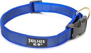 Julius-K9 IDC Halsband Anti Slip - Blauw - 22mm x 27-42cm