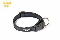 Julius-K9 IDC Halsband Antislip - Zwart - 25mm x 39-65 cm