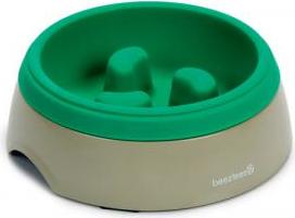 Beeztees Lento - Hondenvoerbak - Groen"Grijs - 17,5cm