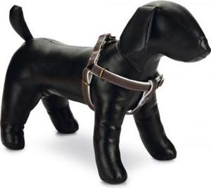 Designed by Lotte Virante - Hondentuig - Bruin - 35-60 cm