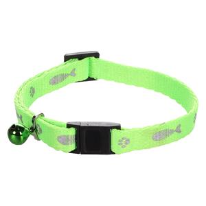 Flamingo Kattenhalsband Ziggi - neongroen