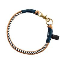 HUNTER Hondenhalsband Tinnum, blauw-beige