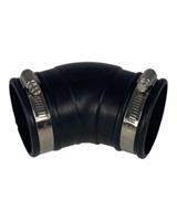 airaqua Air Aqua Flexibele Rubberen Bocht 45° - 63mm Duurzaam en Weerbestendig voor Vijversystemen