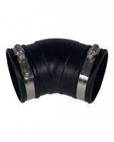 airaqua Air Aqua Flexibele Rubber Vijverbocht 45° - 75mm | UV- en Weerbestendig, Eenvoudige Installatie