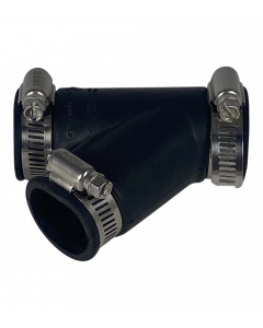 airaqua Air Aqua Flexibel Rubber Y-stuk 32mm - Weerbestendig & Montage Zonder Gereedschap