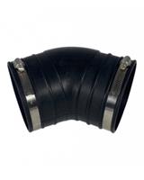 airaqua Air Aqua Flexibele Rubber Bocht 45° 110mm - Weerbestendig, Universeel voor Vijver Systemen