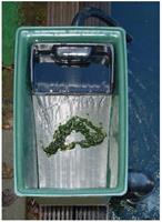 Aquaforte Compactsieve 2 pompgevoed zeefbochtfilter - blauw
