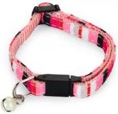 Beeztees Joy - Kittenhalsband - Nylon - Roze - 23x0,8x0,2 cm