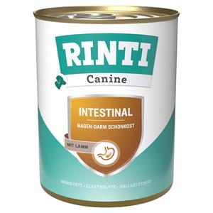 RINTI Canine Intestinal met Lamsvlees 800 g Hondenvoer - 6 x 800 g