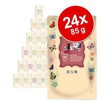 catz finefood Bio Probeerpakket 6 x 85 g Kattenvoer - Mix I (6 varianten)