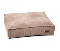 Designed by Lotte Ribbed - Hondenkussen - Roze - 70x55x15 cm