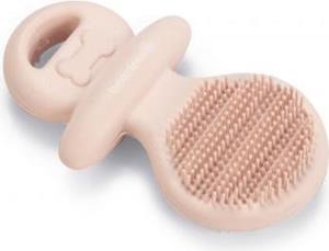 Beeztees Puppy Dental Fopspeen - Hondenspeelgoed - Rubber - Roze - 9,5x5,5x2cm
