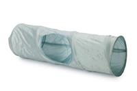 BEEZTEES Ravena Tunnel - Knaagdierspeelgoed - Nylon - Mint - dia. 20 cm