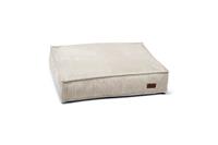 Designed by Lotte Loungerkussen Ribbed, lichtgrijs ca. 70x55x15cm hond