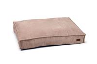 Designed by Lotte Ribbed - Hondenkussen - Roze - 100x70x15 cm