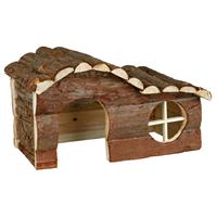 Natural living Huisje Hanna bruin 31 × 19 × 19 cm