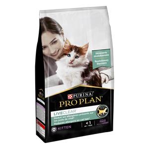 1,4kg LiveClear Kitten Kalkoen Pro Plan Kattenvoer