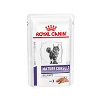 Royal Canin Veterinary Diet 12x85g Royal Canin Veterinary Mature Consult Balance Kattenvoer nat