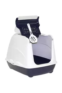Moderna kattentoilet Flip Cat large 50 cm blueberry - Gebr de boon