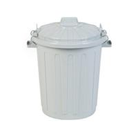 Curver Voerton met Deksel Grijs 45 liter