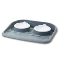 Savic Happy Planet Butler Serving Tray L:45 x B:36 x H:8 cm Black