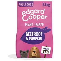 Edgard-Cooper Edgard&Cooper Plantbased Adult Rode Biet&Pompoen - Hondenvoer - 2.5 kg