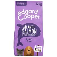 Edgard-Cooper Edgard&Cooper Puppy Graanvrij Zalm&Kalkoen - Hondenvoer - 12 kg