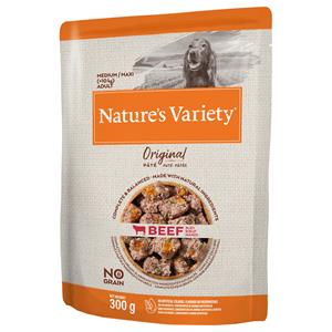 Nature’s Variety Nature's Variety Original Paté No Grain Medium/Maxi Adult Hondenvoer - Rund 8 x 300 g