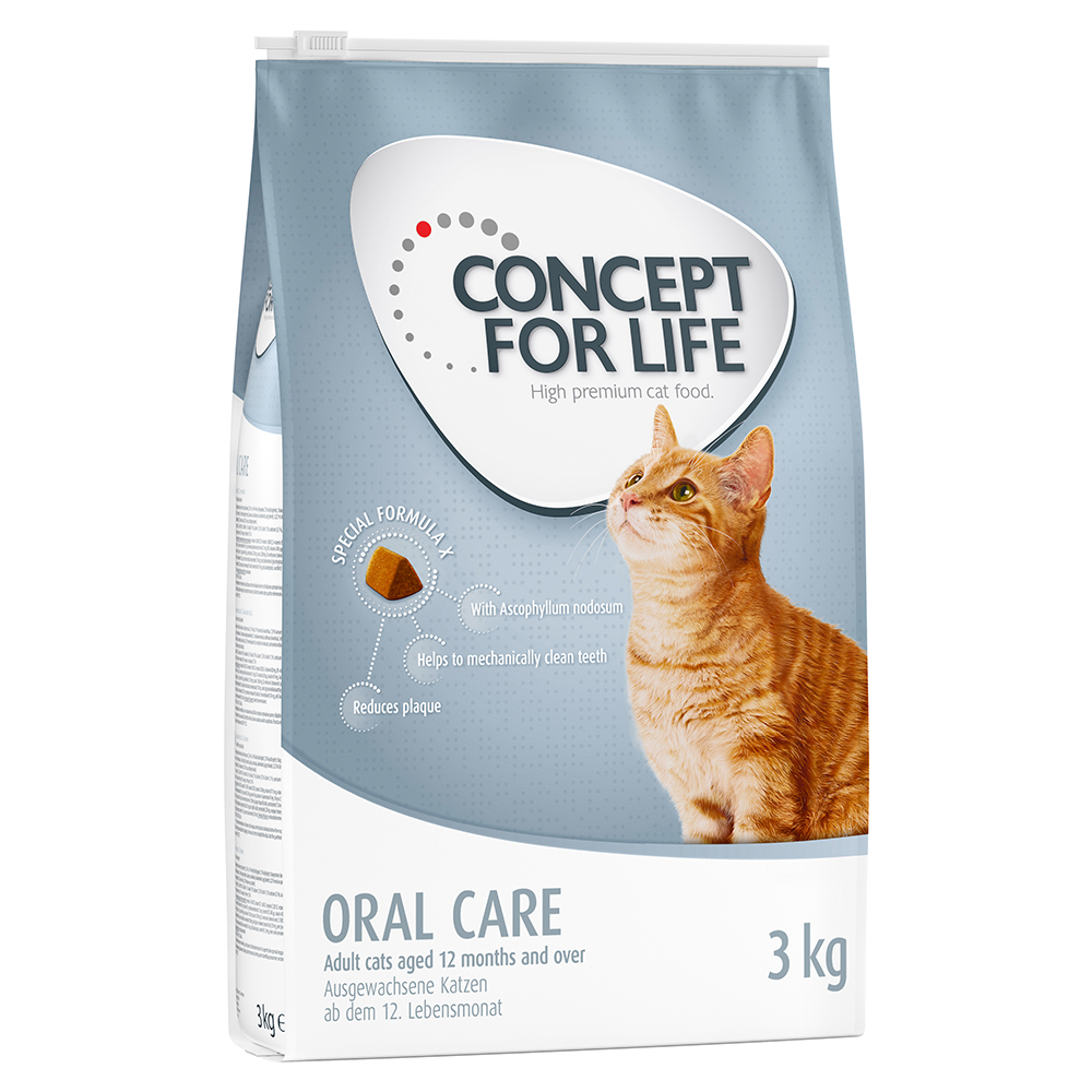 3kg Oral Care Concept for Life Kattenvoer droog