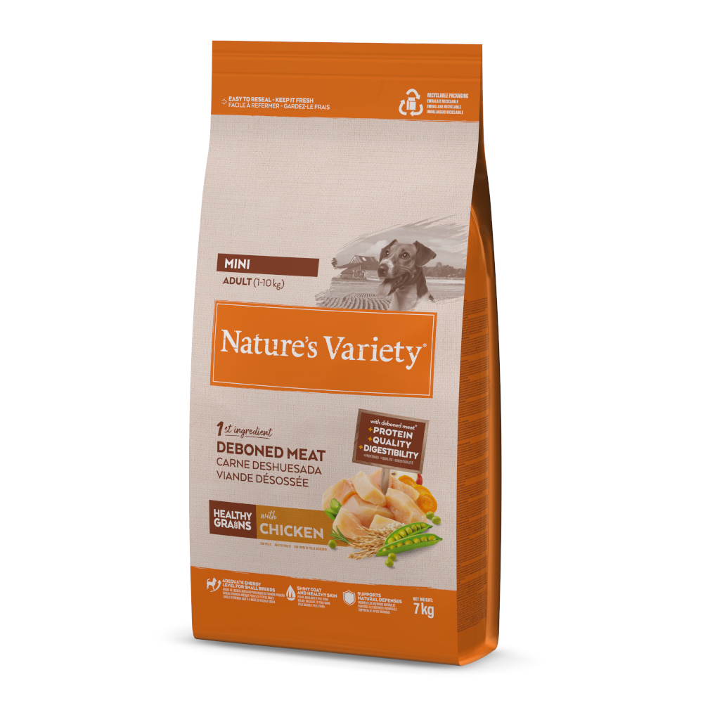 Nature’s Variety Nature's Variety Original Mini Adult Kip Hondenvoer - 7 kg