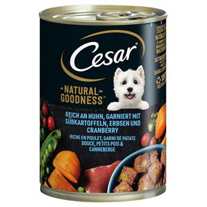 Cesar Natural Goodness Hondenvoer - Mix 3 soorten (12 x 400 g)