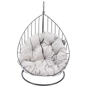 DUVO+ kattenmand hangstoel siesta caviar metaal 55X35X98 CM