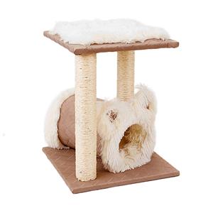 nobleza Katten krabpaal met fluffy huisje