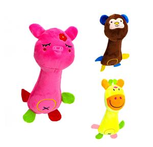 nobleza Hondenspeelgoed pluche knuffel met piep