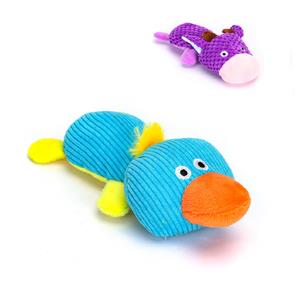 nobleza Hondenspeeltje pluche knuffel met piep