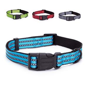nobleza Hondenhalsband met kliksluiting reflecterend 40 cm