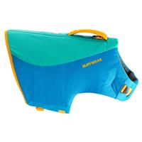 Ruffwear Hundeschwimmweste Float Coat blau, Rückenlänge: ca. 49 cm, Brustumfang: ca. 91 - 107 cm, Halsumfang: ca. 58 - 75 cm