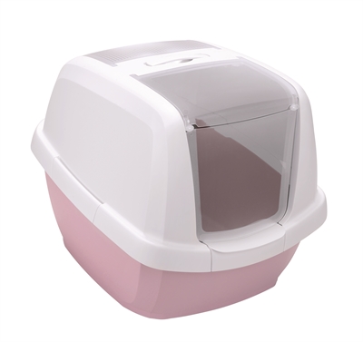 Imac Kattenbak Maddy 62 X 49,5 X 47,5 Cm Roze/wit