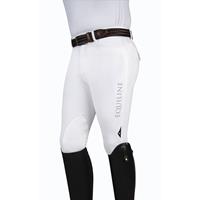 Equiline Herrenhose Kniebesatz Grafton Mikrofaser > weiß