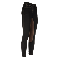 Easy-Rider Kinderhose Ganzbesatz Zohra Flex > schwarz/mocca