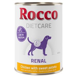 Rocco Diet Care Renal Kip met Zoete Aardappel 400 g Hondenvoer 6 x 400 g