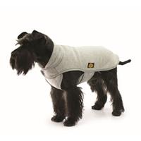 FASHION DOG Fleece-Hundemantel - Grau - 51 cm - 
