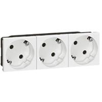 LEGRAND SSDO 3-FACH 45° WEIß SL (077253) - 
