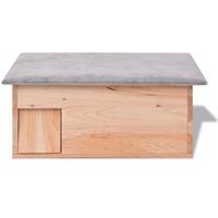 vidaXL Egelhuis 45x33x22 cm hout