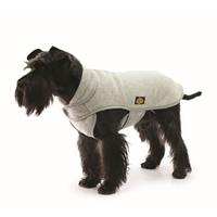 FASHION DOG Fleece-Hundemantel - Grau - 36 cm - 