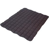 PAW & PILLOW Hundedecke, Robustes Hund & Katzen Steppbett - Hygienisch bis 95° waschbar, Größe XXL, Farbe Grau - Paw&pillow